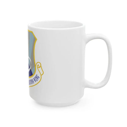 521st Air Mobility Operations Wing (U.S. Air Force) White Coffee Mug - Go Mug Yourself