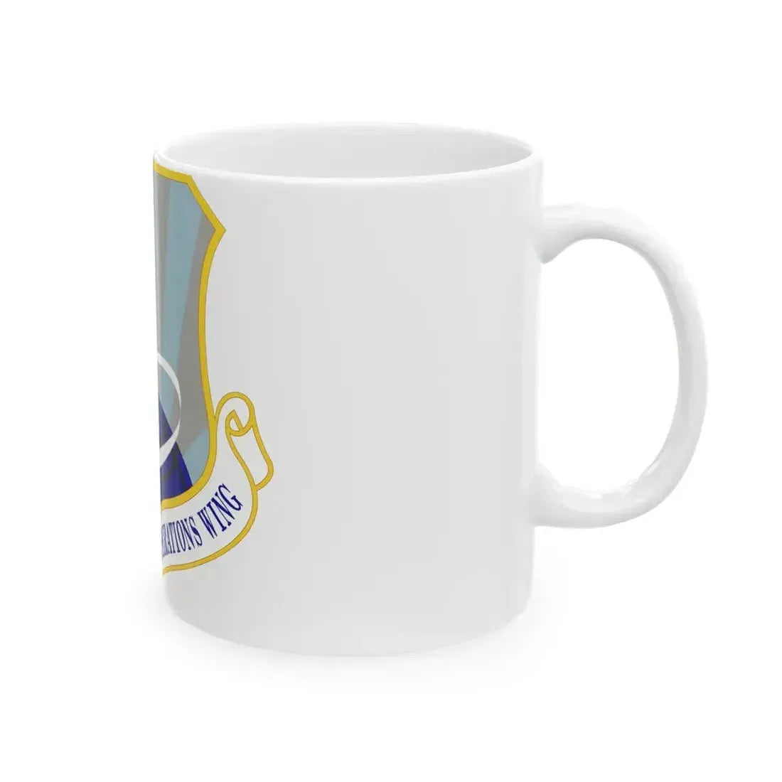 521st Air Mobility Operations Wing (U.S. Air Force) White Coffee Mug - Go Mug Yourself