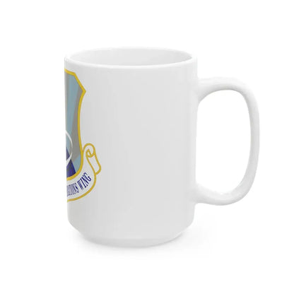 521st Air Mobility Operations Wing (U.S. Air Force) White Coffee Mug - Go Mug Yourself