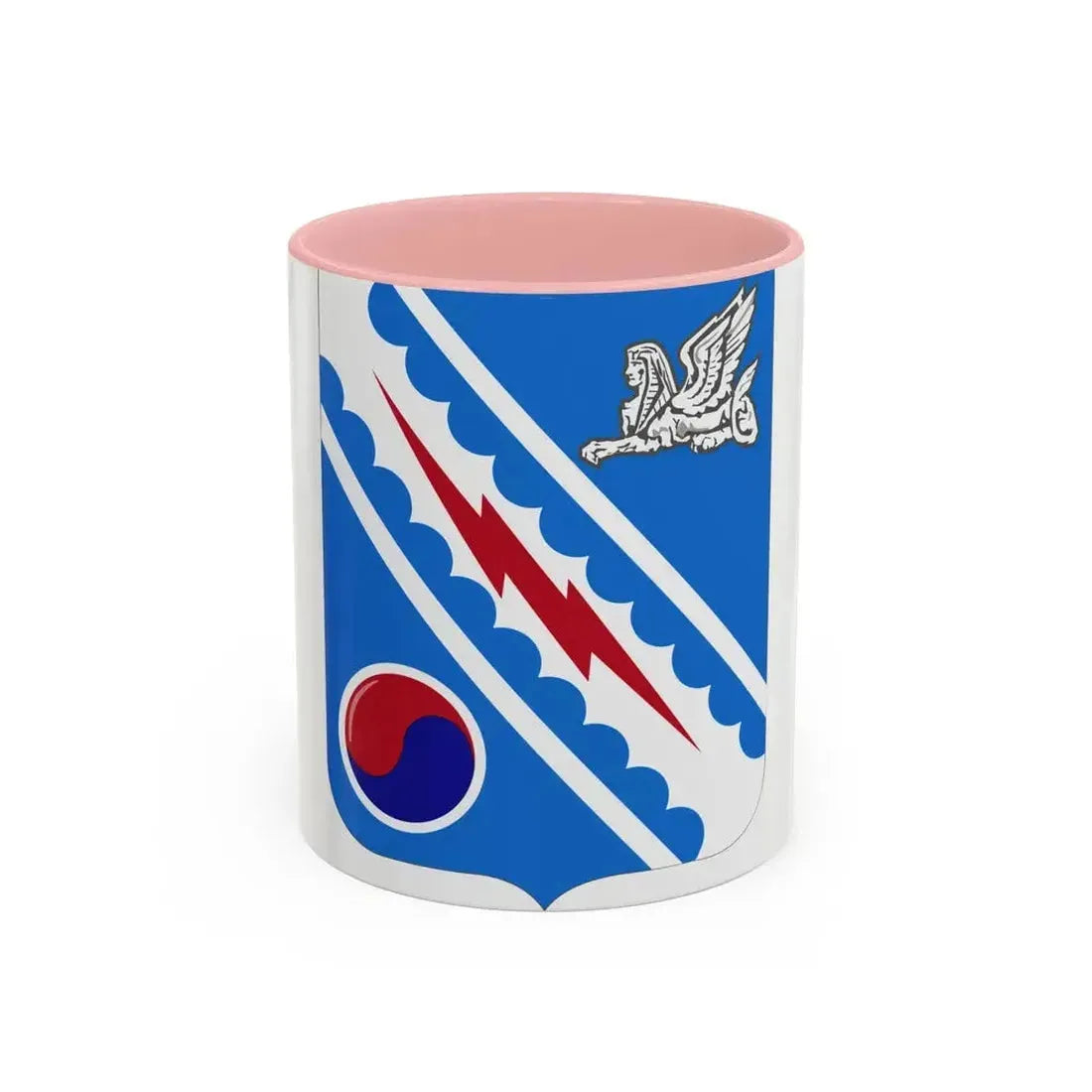 522 Military Intelligence Battalion 2 (U.S. Army) Accent Coffee Mug 11oz Pink - Go Mug Yourself