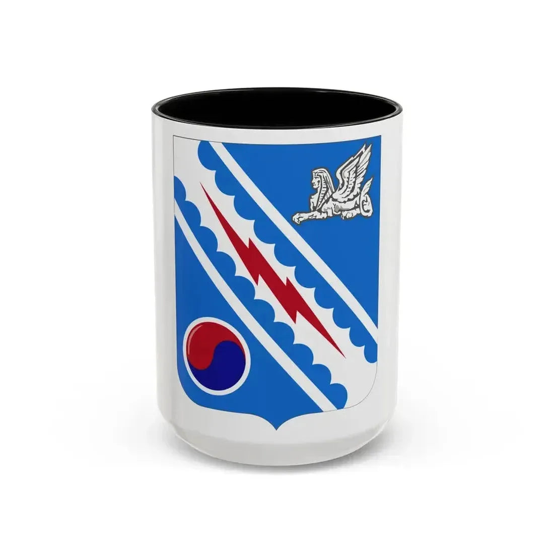 522 Military Intelligence Battalion 2 (U.S. Army) Accent Coffee Mug 15oz Black - Go Mug Yourself