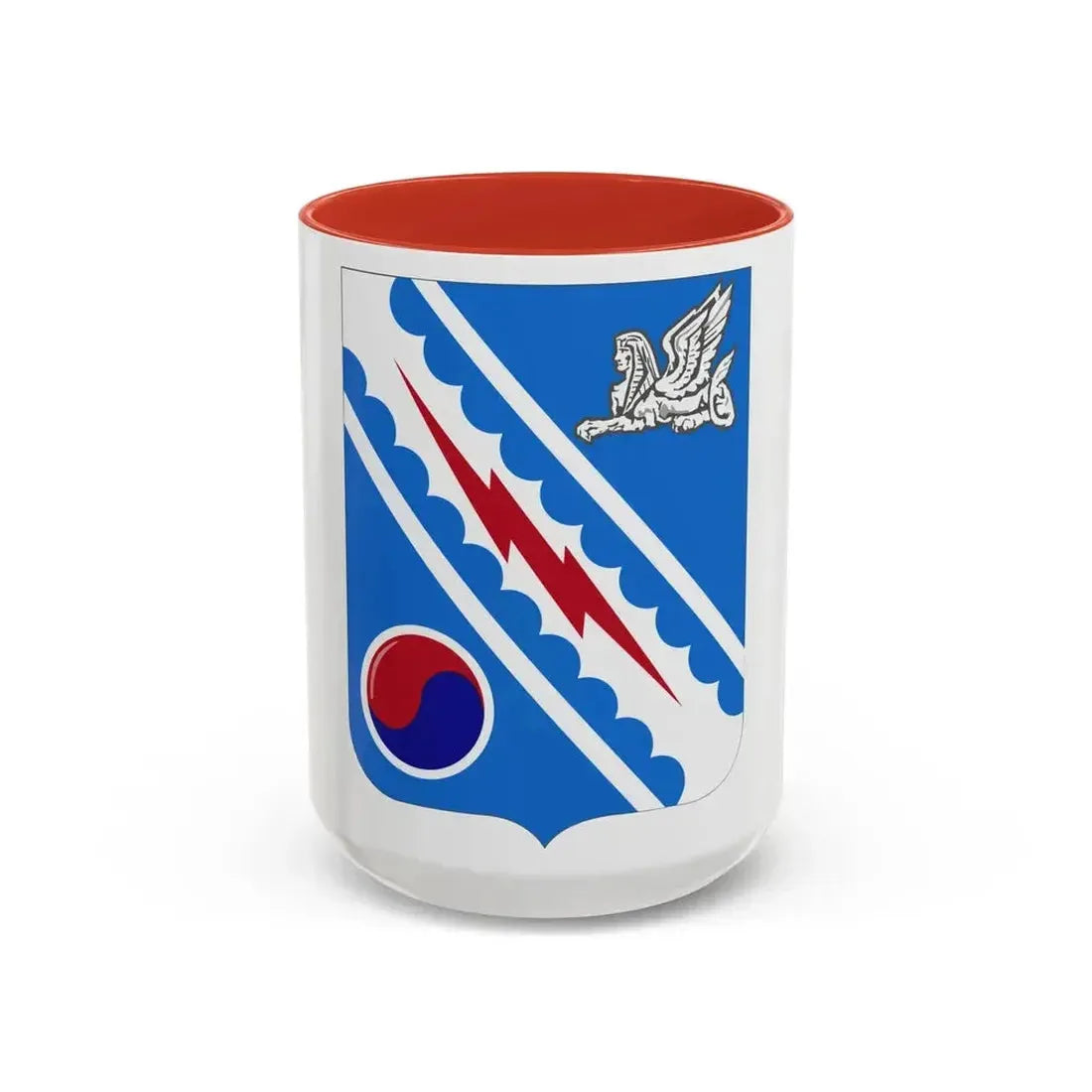 522 Military Intelligence Battalion 2 (U.S. Army) Accent Coffee Mug 15oz Red - Go Mug Yourself