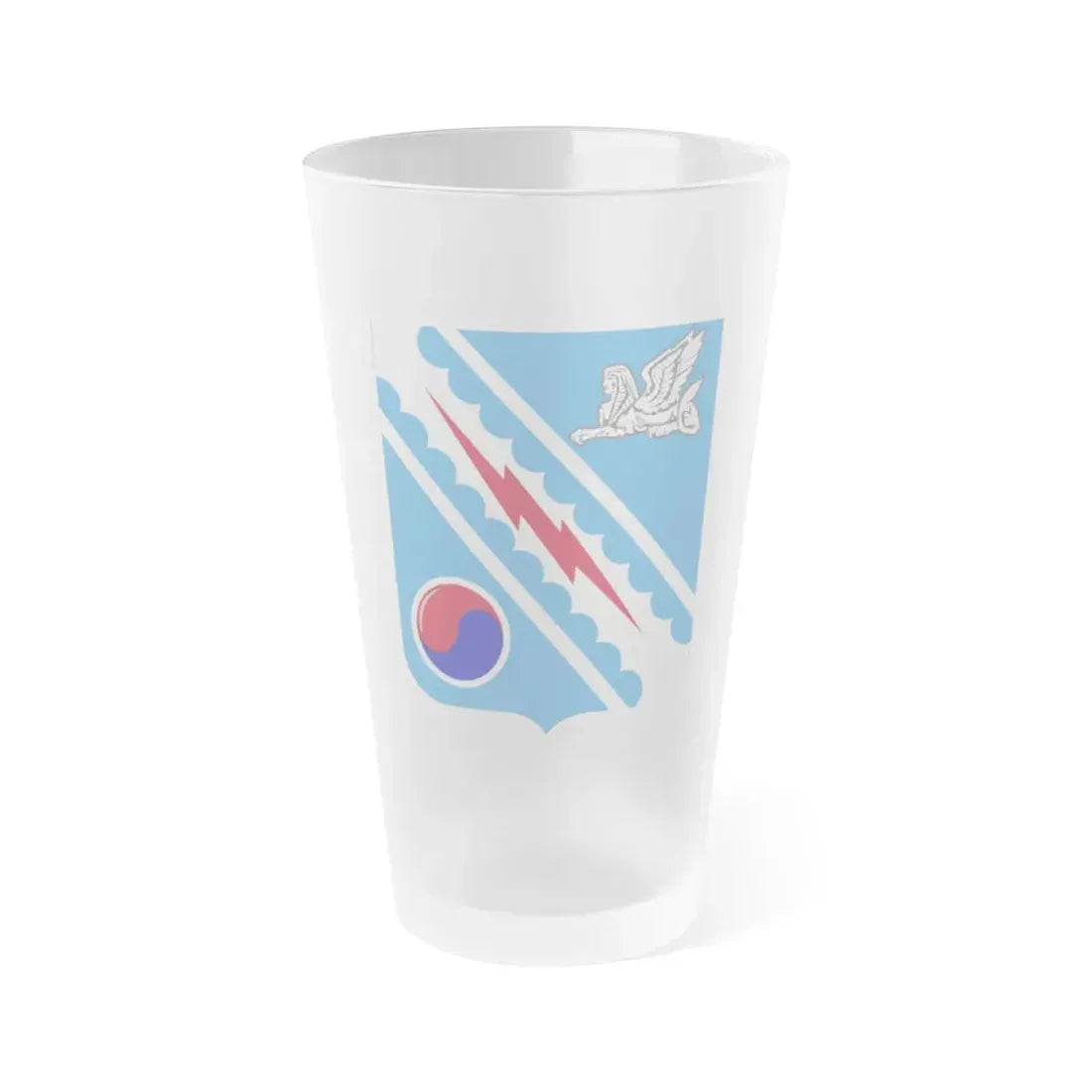 522 Military Intelligence Battalion 2 (U.S. Army) Frosted Pint Glass 16oz Default Title - Go Mug Yourself