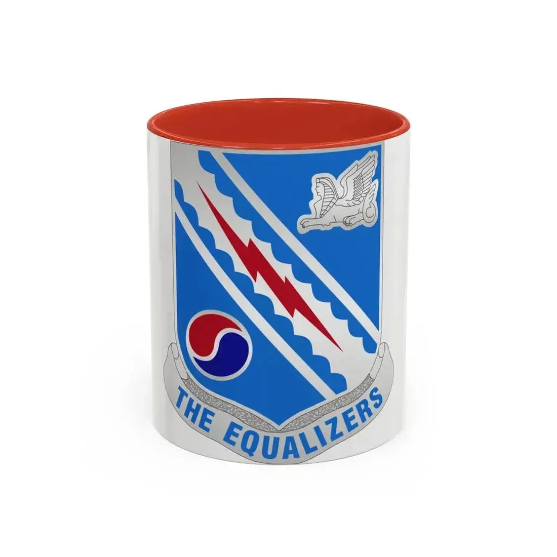 522 Military Intelligence Battalion (U.S. Army) Accent Coffee Mug 11oz Red - Go Mug Yourself