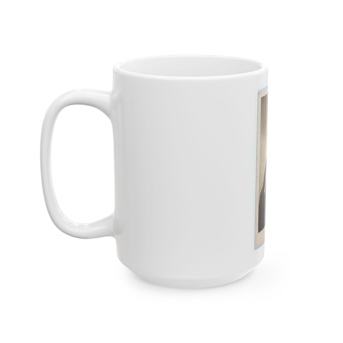 Col. Edward D. Baker, 1811-1861 (U.S. Civil War) White Coffee Mug