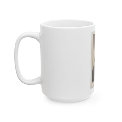 Col. Edward D. Baker, 1811-1861 (U.S. Civil War) White Coffee Mug
