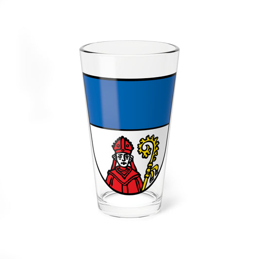DEU Berching COA (Germany) (Coat of Arms) Pint Glass 16oz