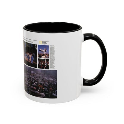 Poland - The Face and Faith 2 (1982) (Map) Accent Coffee Mug