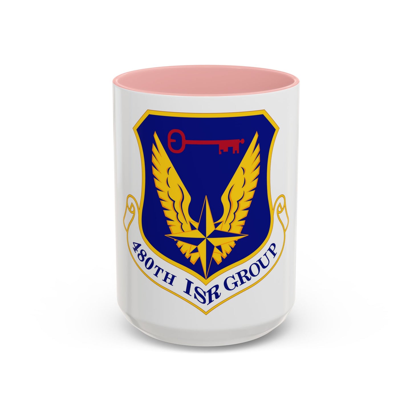 480 Intelligence Surveillance and Reconnaissance Group ACC (U.S. Air Force) Accent Coffee Mug