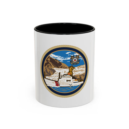 USCGC Liberty Boat (U.S. Coast Guard) Accent Coffee Mug