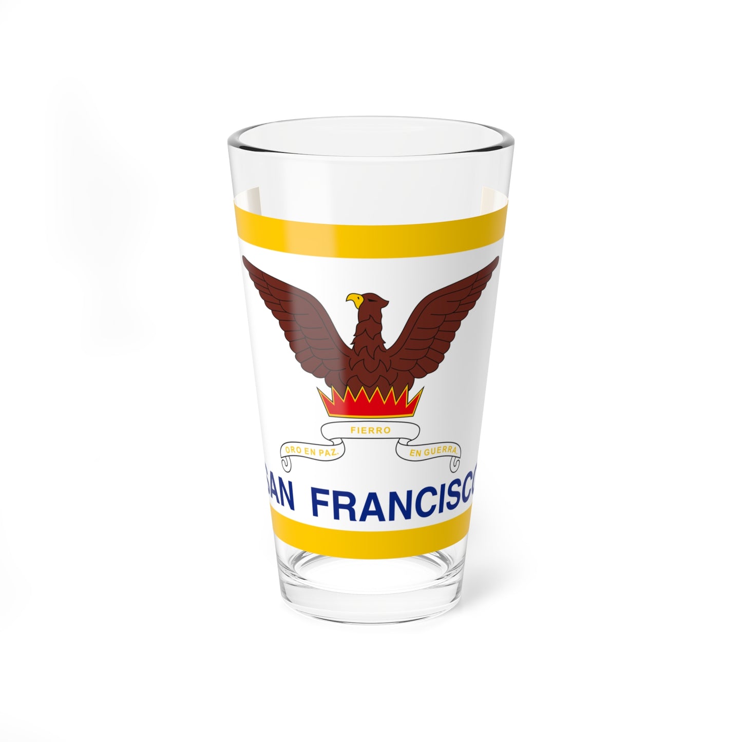 Flag of San Francisco California (United States) Pint Glass 16oz