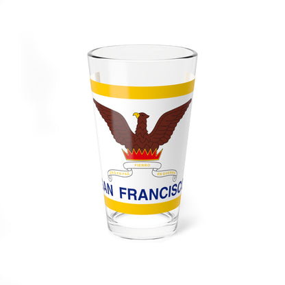 Flag of San Francisco California (United States) Pint Glass 16oz