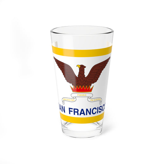 Flag of San Francisco California (United States) Pint Glass 16oz
