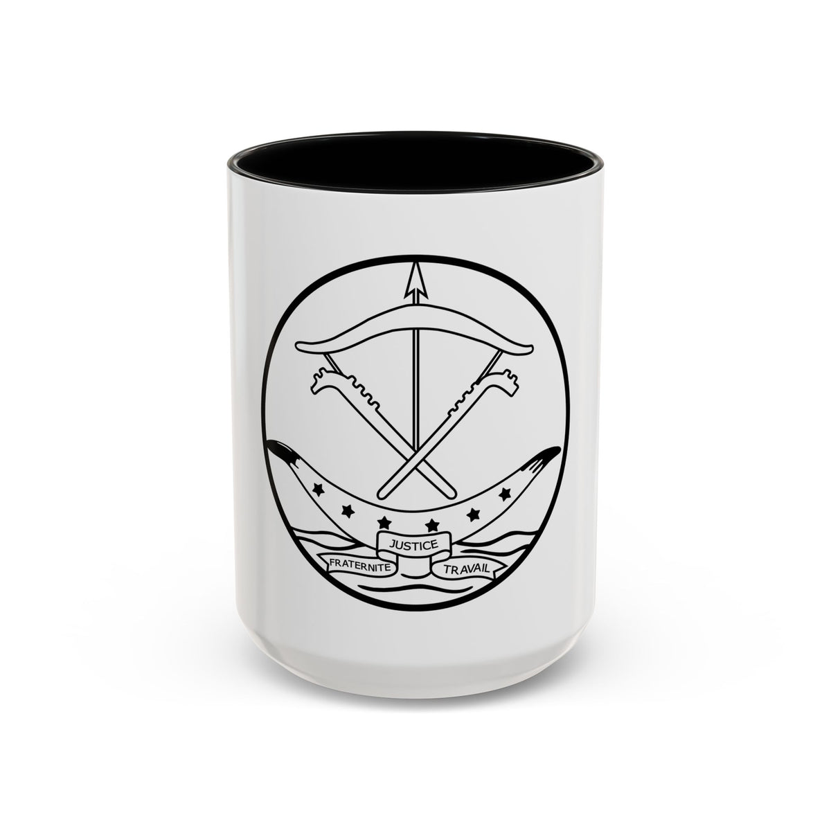 Seal of Dahomey - Accent Coffee Mug
