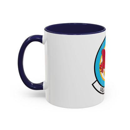 143 Airlift Squadron (U.S. Air Force) Accent Coffee Mug