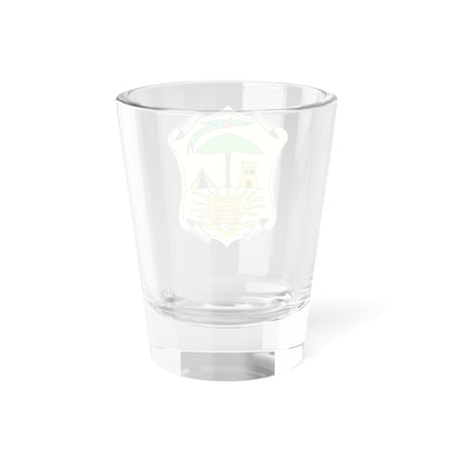 Escudo del Quiche (Guatemala) (Coat of Arms) Shot Glass 1.5oz