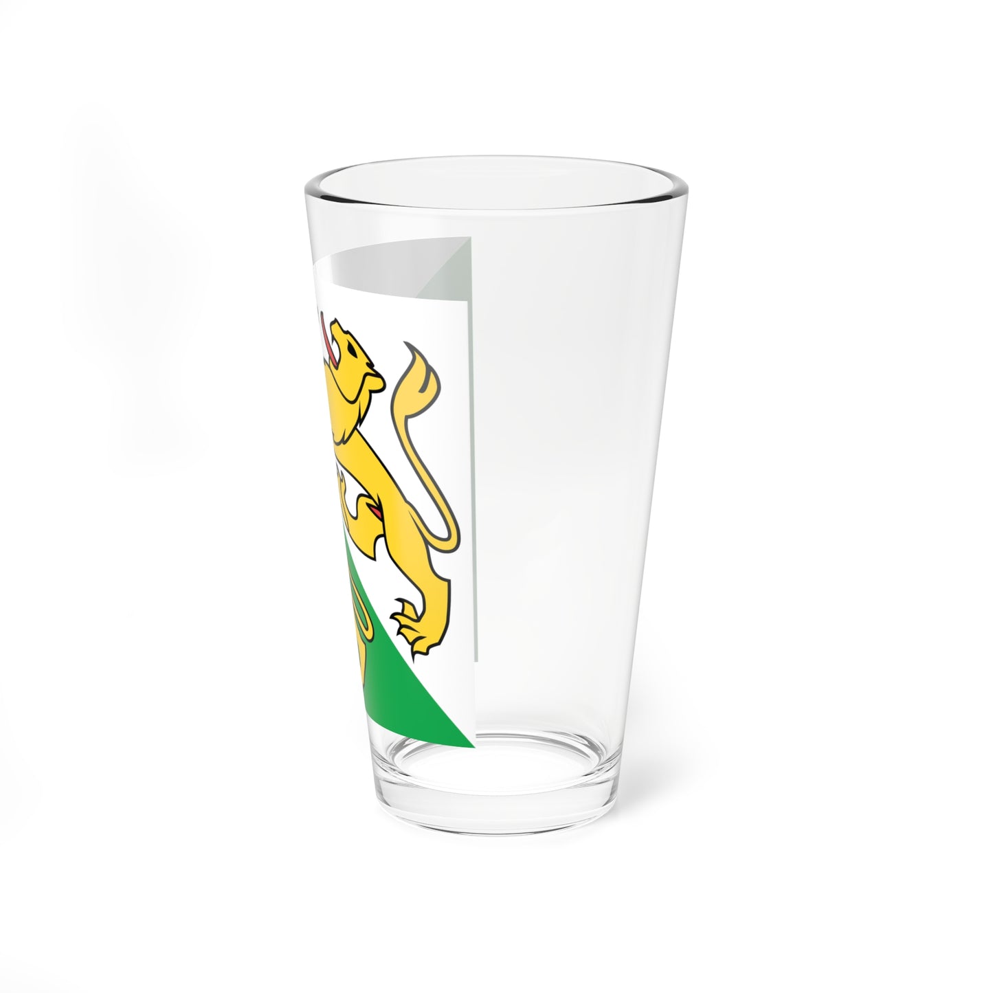 Flag of Canton of Thurgau (Switzerland) Pint Glass 16oz