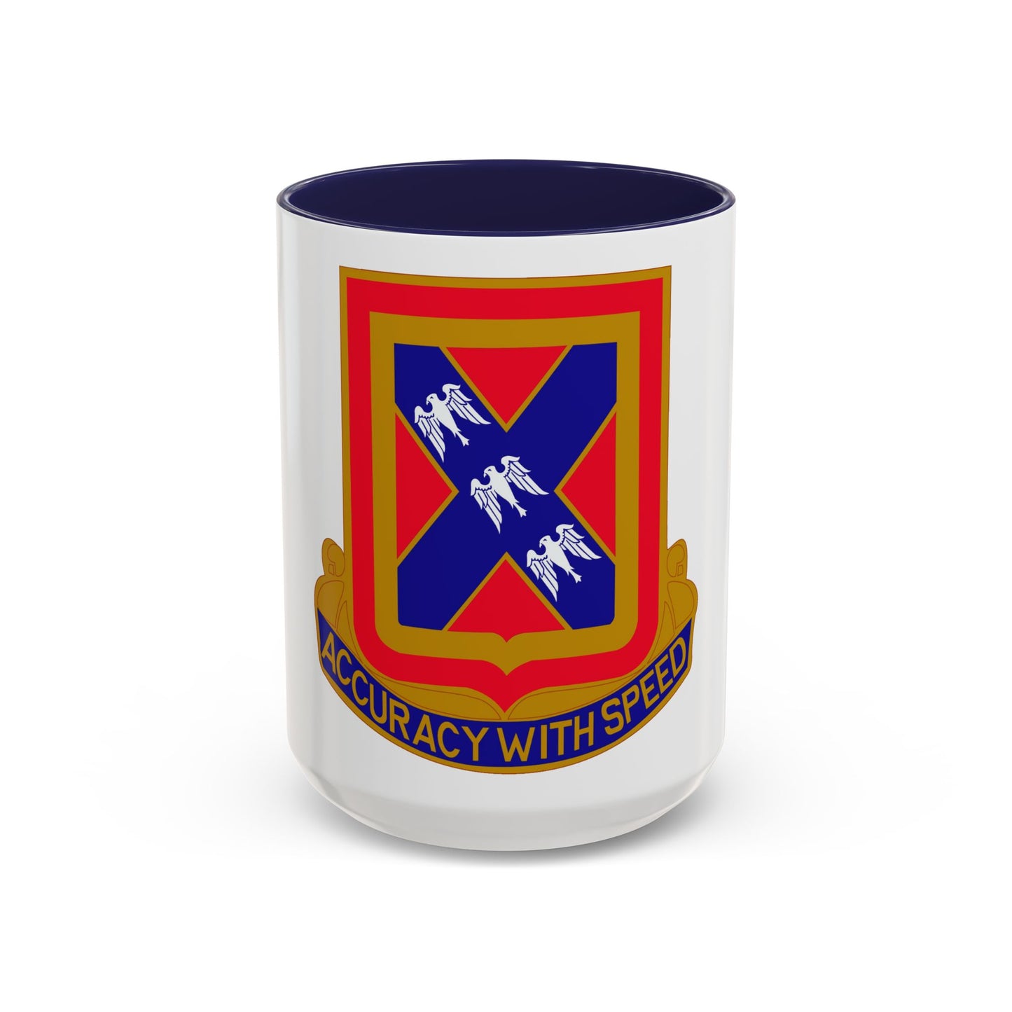 987th Field Artillery Battalion (U.S. Army) Accent Coffee Mug