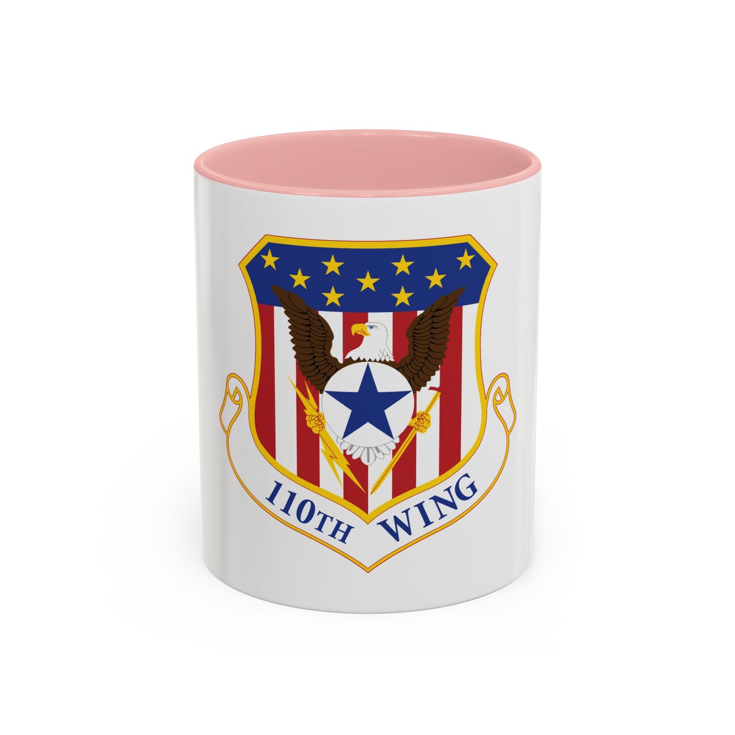110th Wing emblem (U.S. Air Force) Accent Coffee Mug