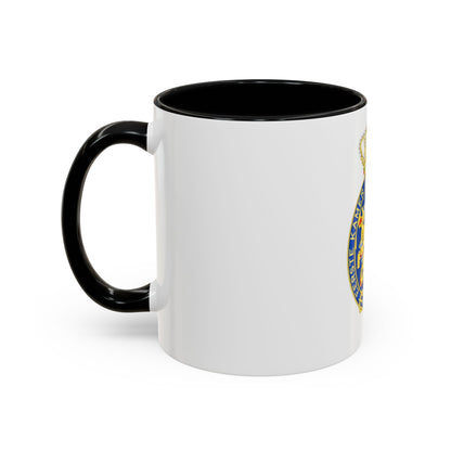 Coat of arms of the Eerste Kamer - Accent Coffee Mug