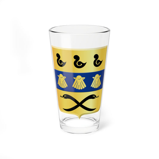 Vaux-sur-Sûre wapen (Belgium) (Coat of Arms) Pint Glass 16oz