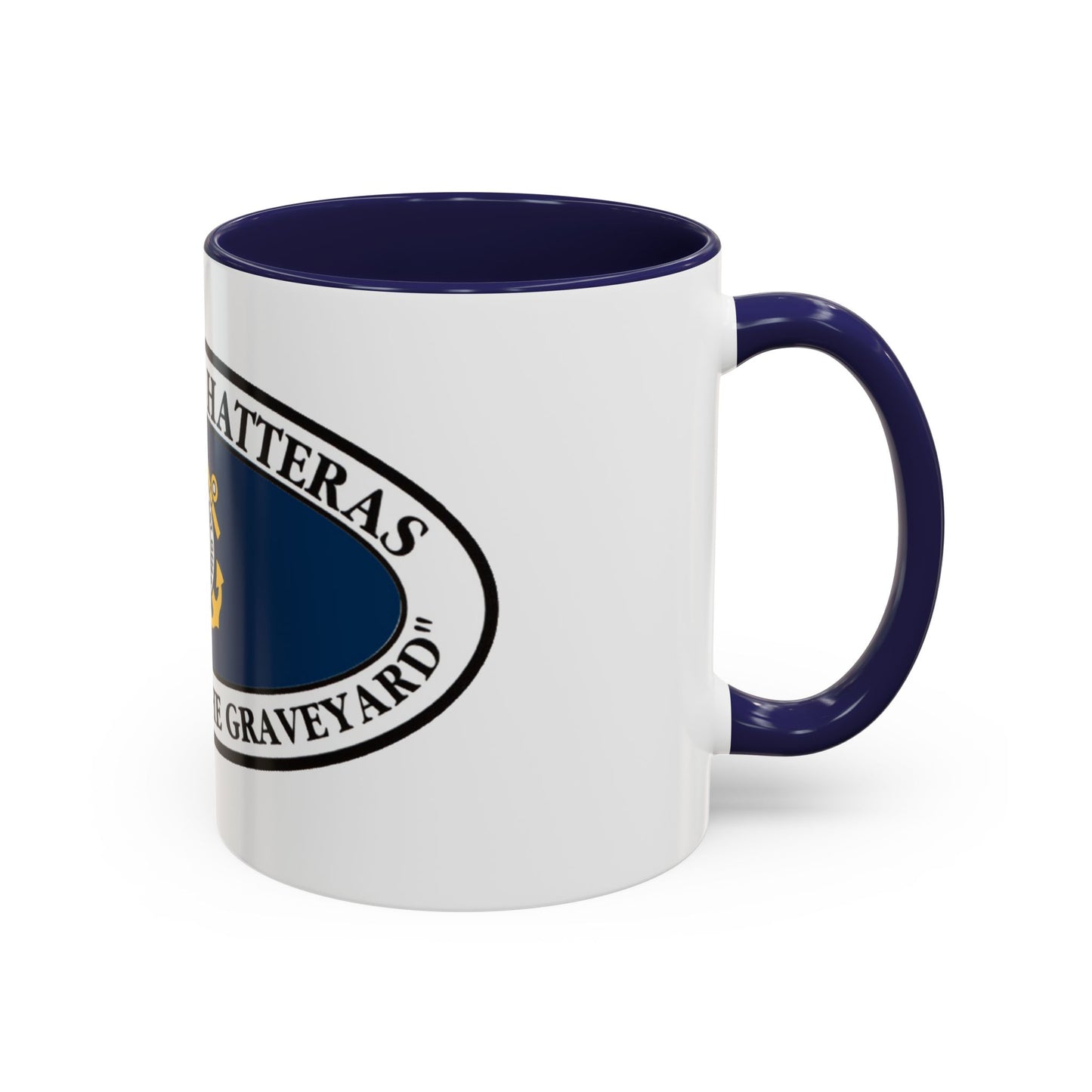 USCG Group Cape Hatteras VINT (U.S. Coast Guard) Accent Coffee Mug