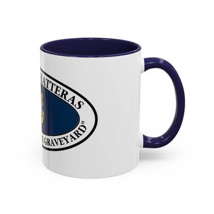USCG Group Cape Hatteras VINT (U.S. Coast Guard) Accent Coffee Mug