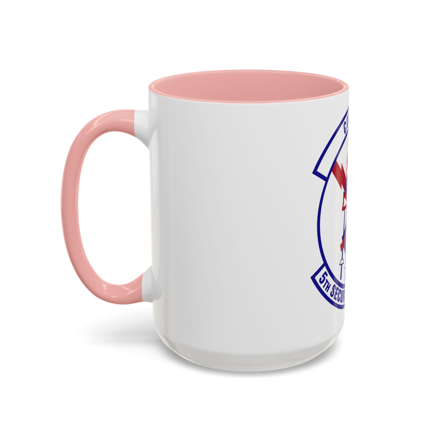 5th Security Forces Squadron (U.S. Air Force) Accent Coffee Mug