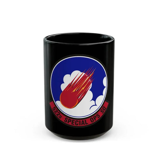 522d Special Operations Squadron (U.S. Air Force) Black Coffee Mug 15oz - Go Mug Yourself