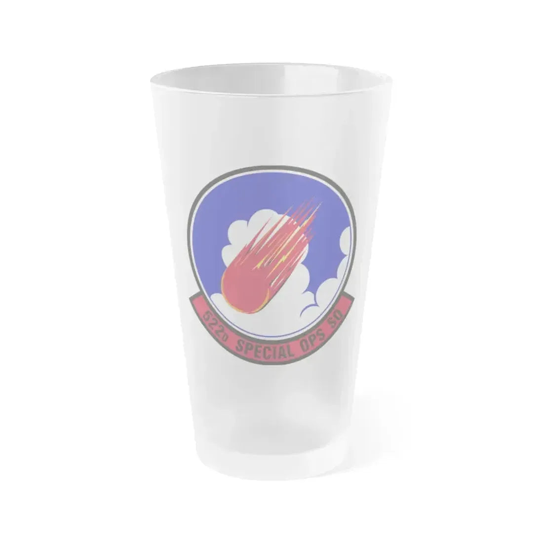 522d Special Operations Squadron (U.S. Air Force) Frosted Pint Glass 16oz 16oz Frosted - Go Mug Yourself