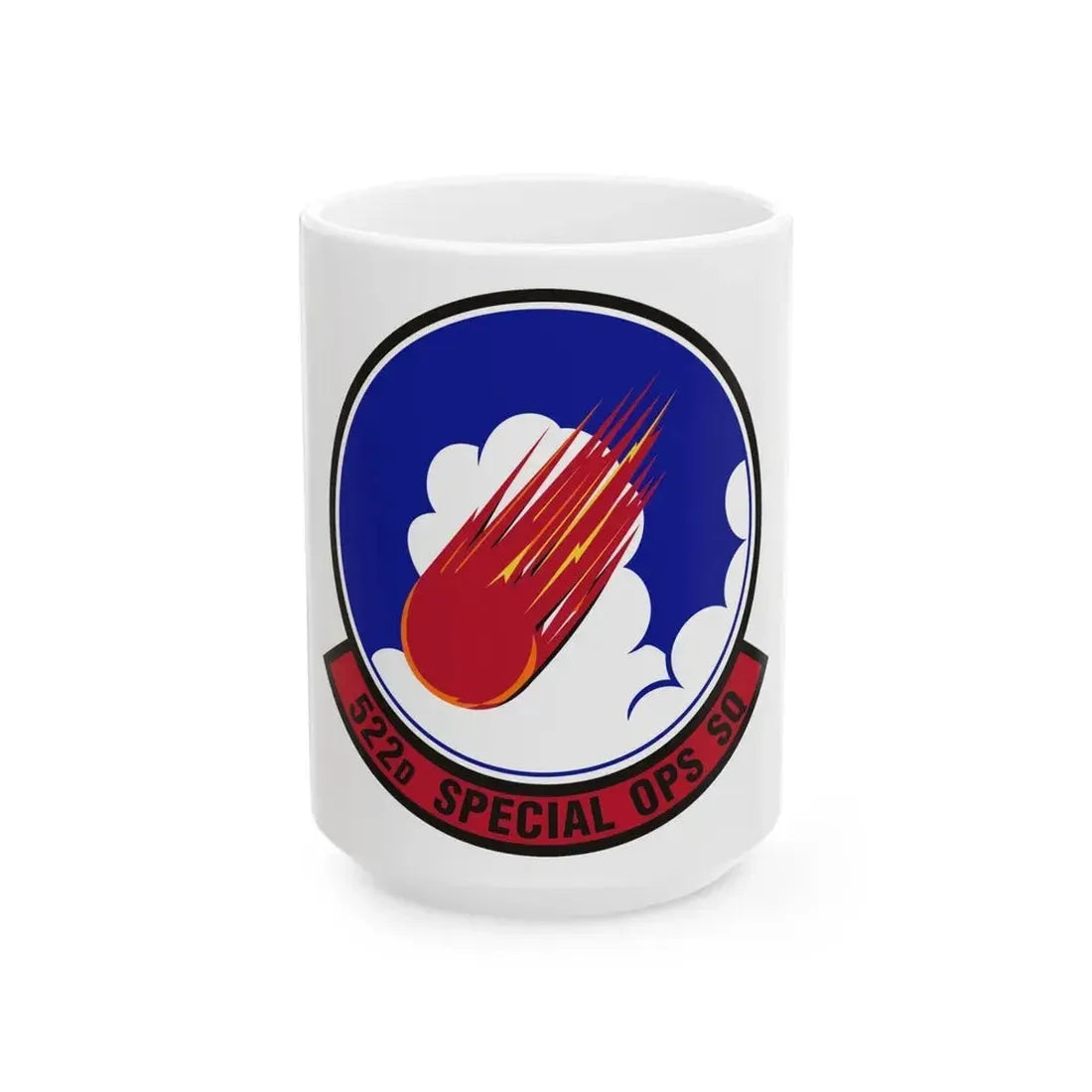 522d Special Operations Squadron (U.S. Air Force) White Coffee Mug 15oz - Go Mug Yourself