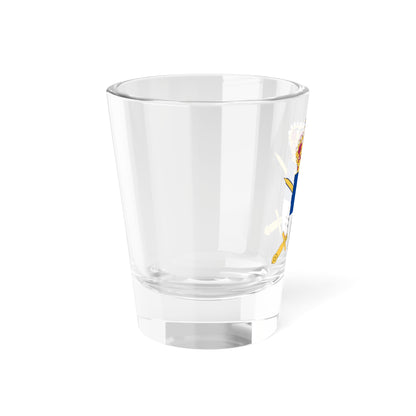 Fältjägargruppen vapen (Sweden) (Coat of Arms) Shot Glass 1.5oz