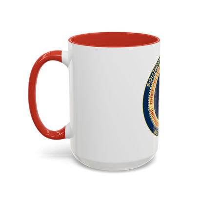 USCG CPOA Key West FL Southernmost Chapter (U.S. Coast Guard) Accent Coffee Mug