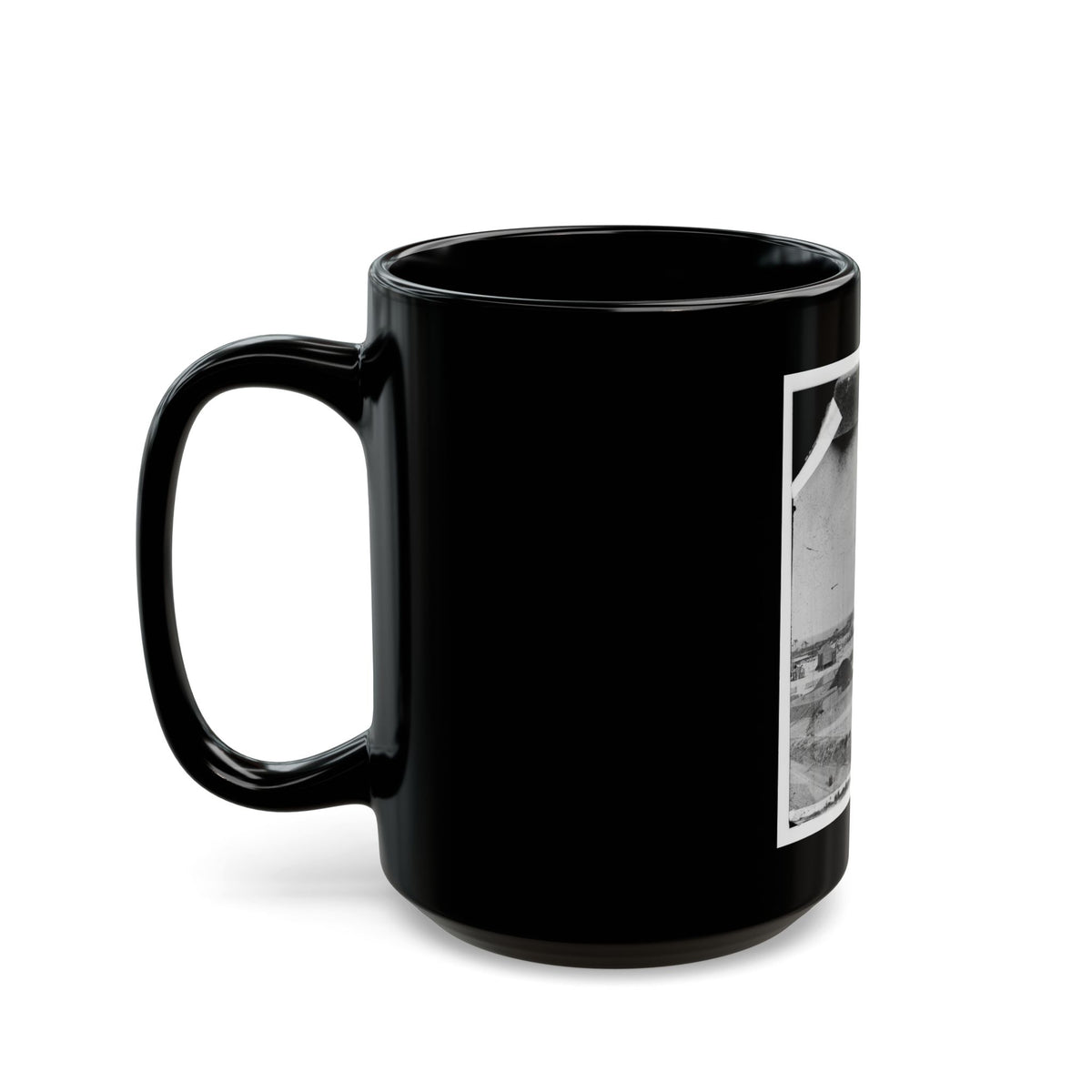 Bay Point, South Carolina. Fort Beauregard (U.S. Civil War) Black Coffee Mug