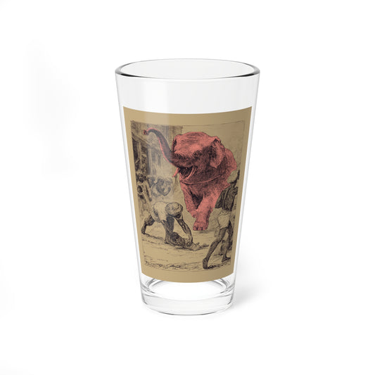Illustration by Frank Dadd - Pint Glass 16oz