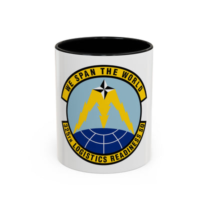 325 Logistics Readiness Squadron ACC (U.S. Air Force) Accent Coffee Mug
