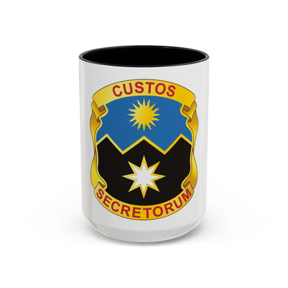 115 Military Intelligence Group (U.S. Army) Accent Coffee Mug