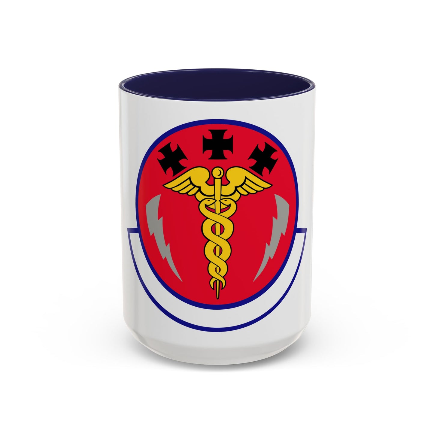 7 Operational Medical Readiness Squadron AFGSC (U.S. Air Force) Accent Coffee Mug