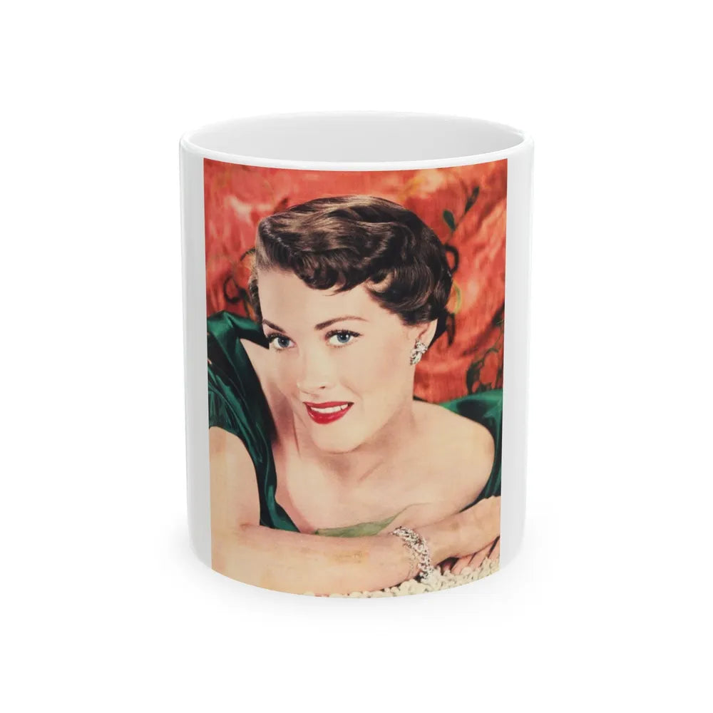 Paula Raymond #31 (Vintage Female Icon) White Coffee Mug-11oz-Go Mug Yourself