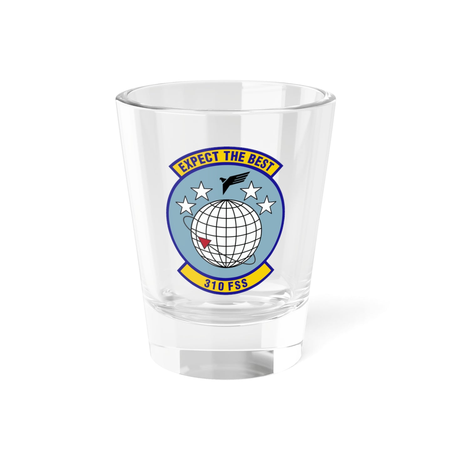 310 Force Support Squadron AFRC (U.S. Air Force) Shot Glass 1.5oz