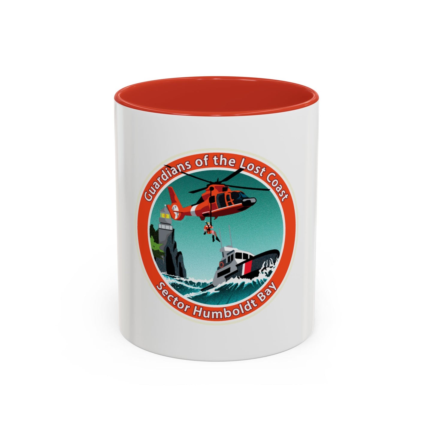 USCG Sector Humboldt Bay (U.S. Coast Guard) Accent Coffee Mug