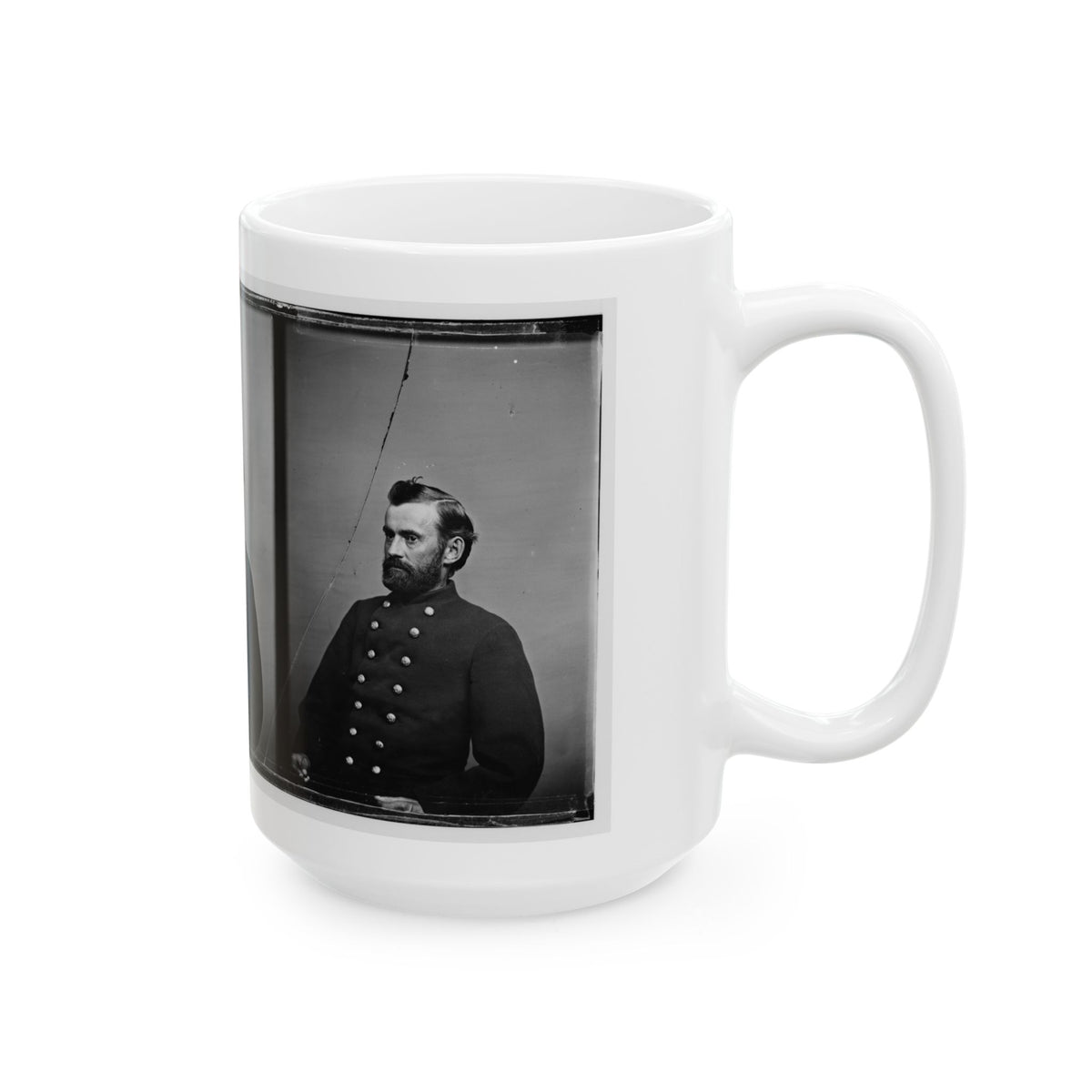 Brig. Gen. E.S. Bragg, 6th Wisc. Inf. (U.S. Civil War) White Coffee Mug