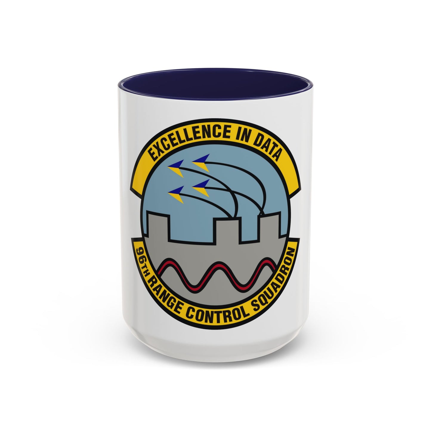 96th Range Control Squadron (U.S. Air Force) Accent Coffee Mug