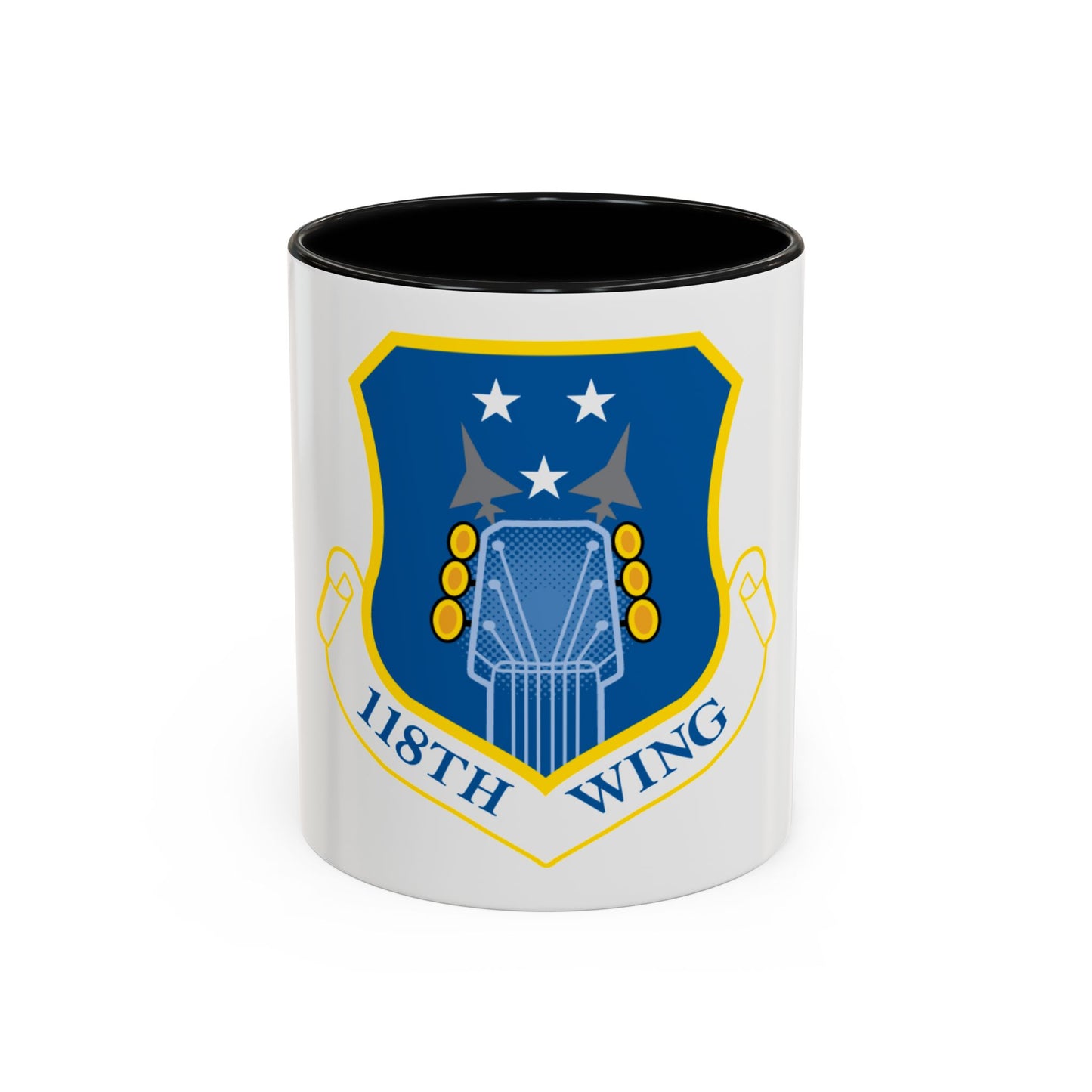 118th Wing ANG (U.S. Air Force) Accent Coffee Mug
