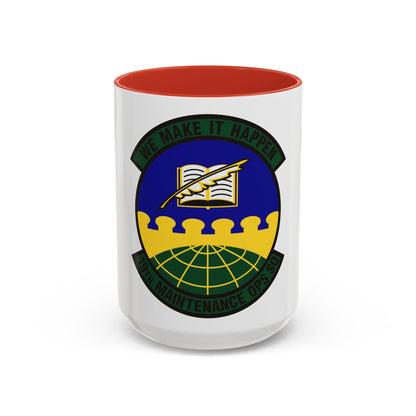 19th Maintenance Operations Squadron (U.S. Air Force) Accent Coffee Mug