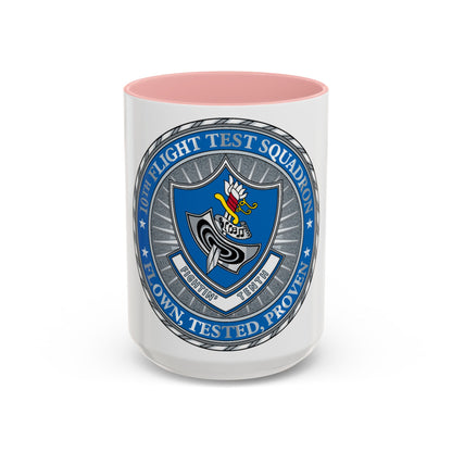 10th Flight Test Sq (U.S. Air Force) Accent Coffee Mug