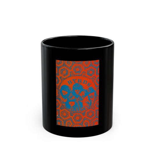 The Byrds Poster (Music Poster) Black Coffee Mug