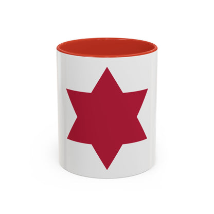 6th Infantry Division (U.S. Army) Accent Coffee Mug