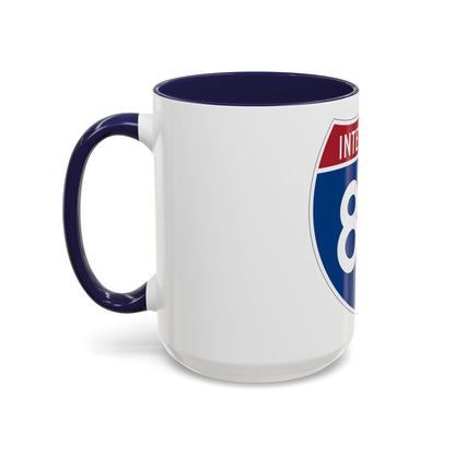 Interstate 85 (U.S. Highways) Accent Coffee Mug
