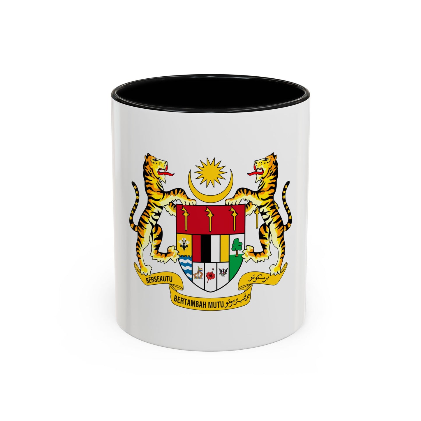 Coat of arms of Malaysia (1973-1982) - Accent Coffee Mug